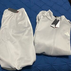 Adidas Gray Sweatsuit NWT